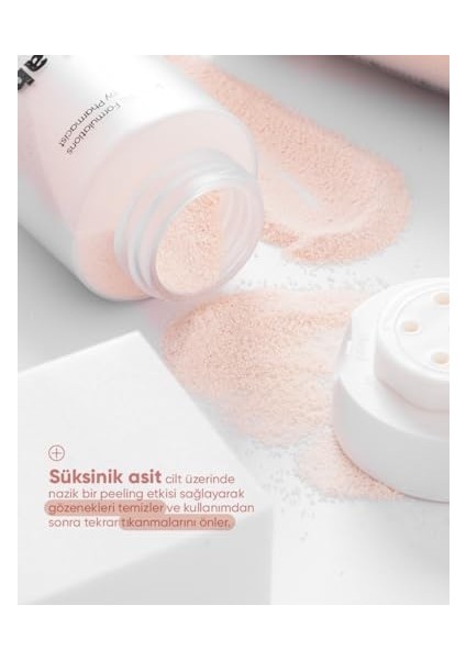 The Newlab. Arındırıcı ve Yenileyici Enzim Toz Peeling 100G (Mandelic Acid + Succinic Acid + Tartaric Acid + Papain)