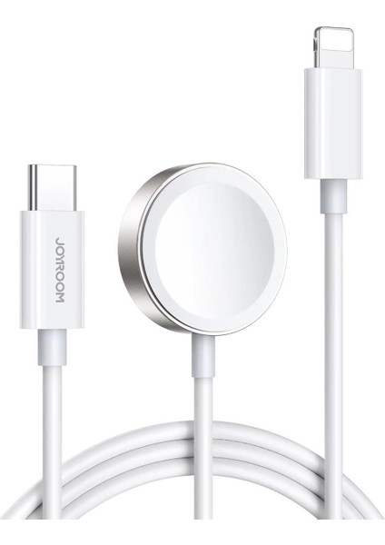 S-İW005 Type-C Uyumlu 2in1 Manyetik Şarj