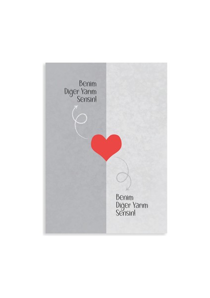 Sevgililer Günü Tebrik Kartı