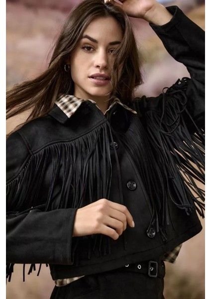 Onldiane Regular Fit Püsküllü Ceket Bayan Ceket 15354896 fiyatları