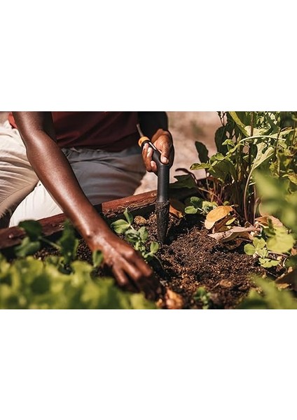 1057080 Sağlam Saksı Çubuğu 26 cm Cam Elyaf Takviyeli Plastik Siyah/turuncu modelleri