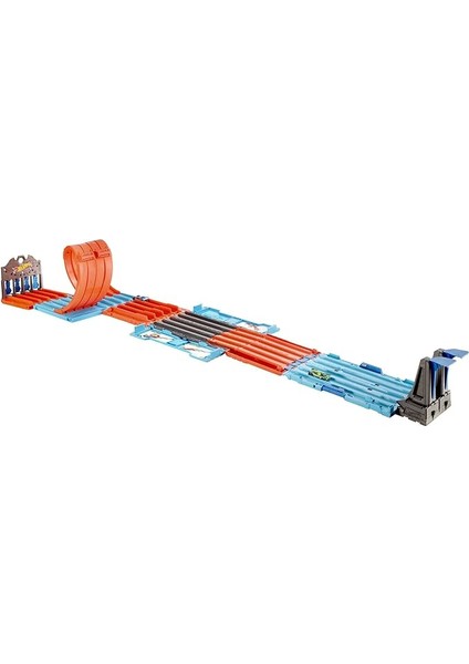 Wheels Yarış Kutusu, Tek Sette 3 Akrobasi Heyecanı Bulunur, Taşınabilir Saklama Kutusu Dahil, 6-10 Yaş Arası GKT87