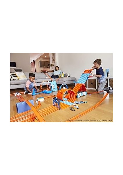 Wheels Yarış Kutusu, Tek Sette 3 Akrobasi Heyecanı Bulunur, Taşınabilir Saklama Kutusu Dahil, 6-10 Yaş Arası GKT87 fiyatları