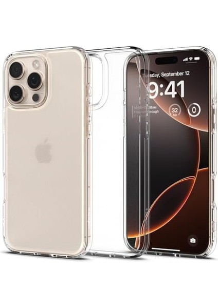 16 Pro ile Uyumlu Ince Kılıf Ultra Hybrid Sararma Karşıtı Duraclear Hava Kanalı Teknolojisi Askeri Sınıf Koruma Frost Clear Mat Kapak - ACS08122 fiyatları