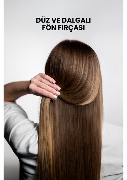 Venüsline 1126 Sert Kıllı Orta ve Uzun Boy Saçlar Için Düz ve Dalgalı Fön Fırçası modelleri