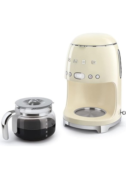 DCF02CREU Filtre Kahve Makinesi, Krem indirimleri