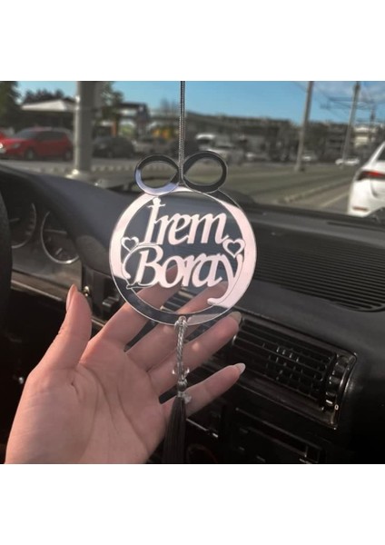 Kişiye Özel Dikiz Aynası Süsü Sevdiklerinize Özel Hediyeler