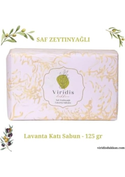 Saf Zeytinyağlı Lavantalı Sabun