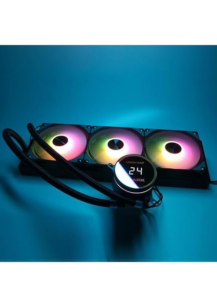 Freezer W362 2025 Edition 360MM 3X12CM Argb LED Fan + Sıcaklık Göstergeli Pompalı, 300W Tdp, LGA1700 - Am5 Uyumlu Sıvı Soğutma Sistemi (DKCCW362) modelleri