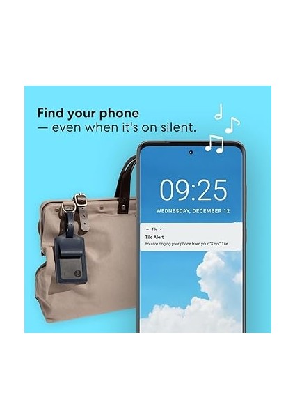 Slim Smart Tag, Siyah, Bluetooth Takip Cihazı, Cüzdan, Bagaj Etiketleri Için Eşya Bulucu, 76 Metre Mesafeye Kadar, Suya Dayanıklı, Ios ve Android Uyumlu indirimleri