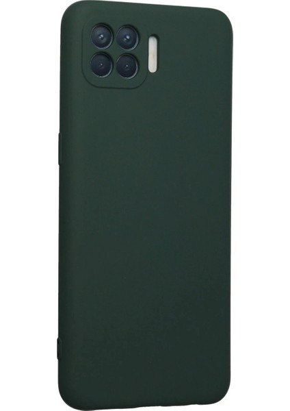 Oppo Reno 4 Lite Kılıf Nano Içi Kadife Silikon - Koyu Yeşil (K95) fiyatları