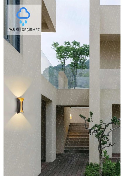 Butterfly Çift Yönlü Iç ve Dış Mekan Duvar Aplik Paslanmaz, Toz ve Su Geçirmez Duvar Aplik fırsatları