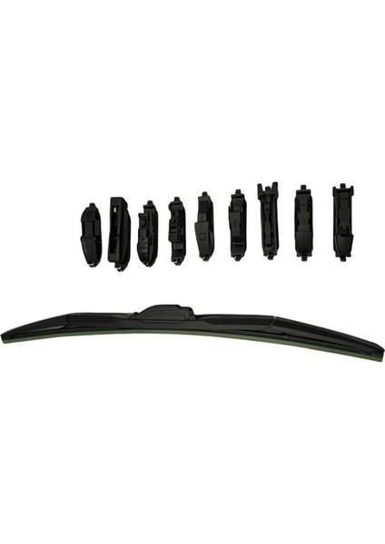 10 Aparatlı Hibrit Silecek Kilitli Model 55 cm / CASI10-55