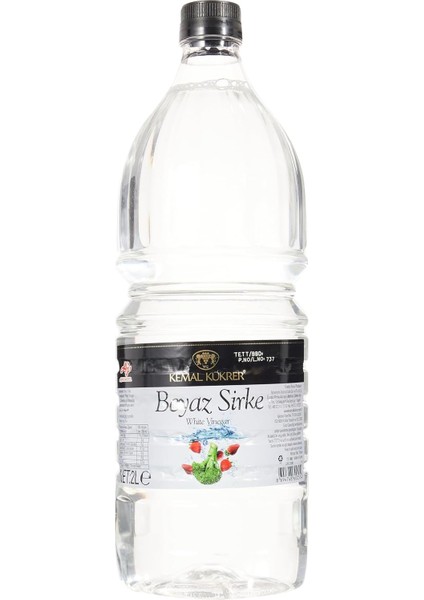 Kemal Kükrer Beyaz Sirke 2 Litre