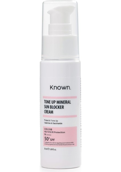 Known Güneş Kremi Spf 50+ Pembe Ton Eşitleyici Pink Toneup Güneş Kremi