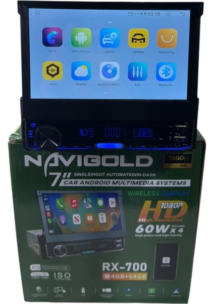 Navigold RX700 4-64 Pro Indash fırsatları