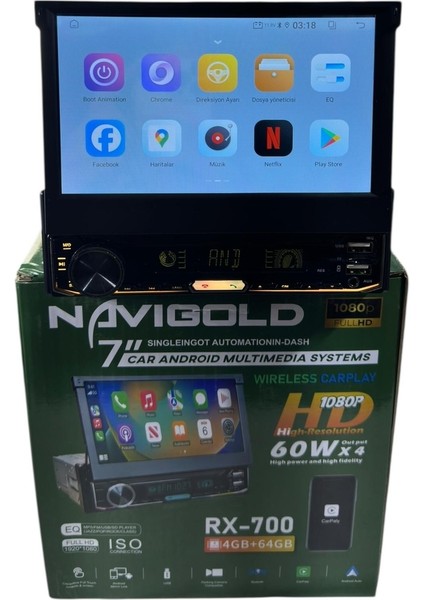 Navigold RX700 4-64 Pro Indash indirimleri