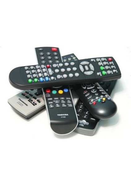 Çocuklar Için Oyuncak Tv Kumandası Gerçek Görünümlü Güvenli 5 Adet Farklı Tip