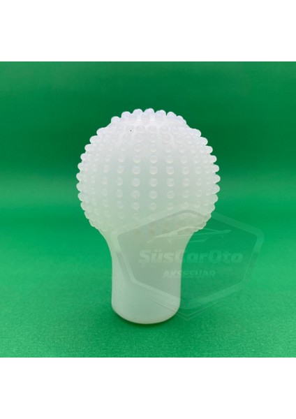 Şeffaf Küre Masajlı Manuel Vites Topuz Kılıfı Üniversal