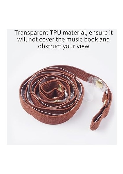 Müzik Kitap Klibi Piyano Nota Kitabı Klip Askısı Şeffaf Görünür Bant ile Piyano Sayfa Sayfasını Sabitlemek Için Taşınabilir ve Pratik Eğitmen Piyano Klavye Enstrüman Aksesuarları fiyatları