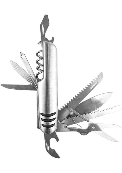 Çok Amaçlı Çakı 11 Fonksiyonlu Isviçre Çakısı Katlanır Metal Çakı - FC123