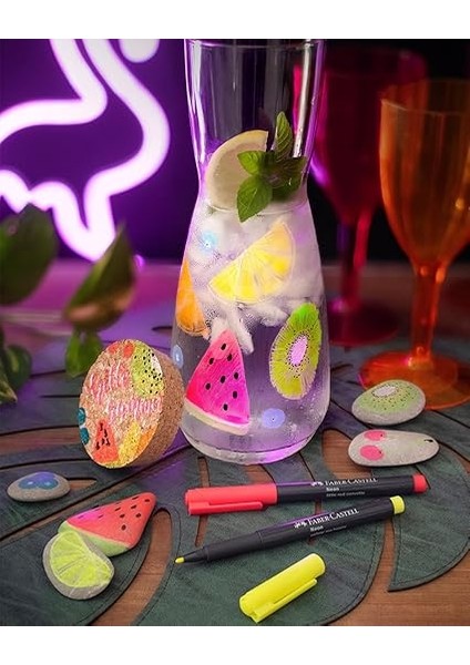 Neon Markör, 6'lı Set indirimleri