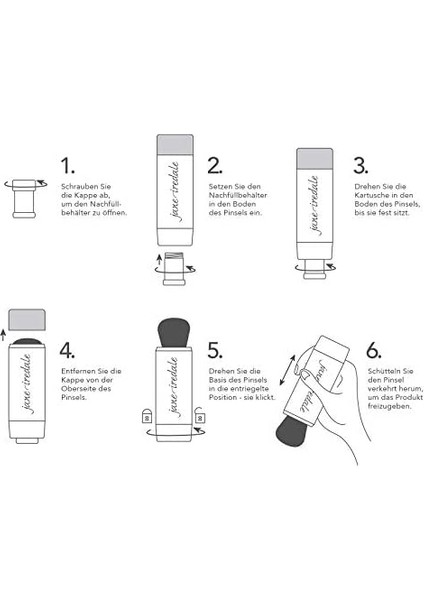 Jane Iredale Powder-Me Spf 30 Yedek Fırça Kuru Güneş Koruyucu modelleri