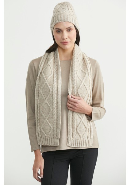 Örme Bere - Açık Bej modelleri