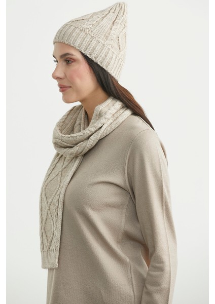 Örme Bere - Açık Bej fırsatları