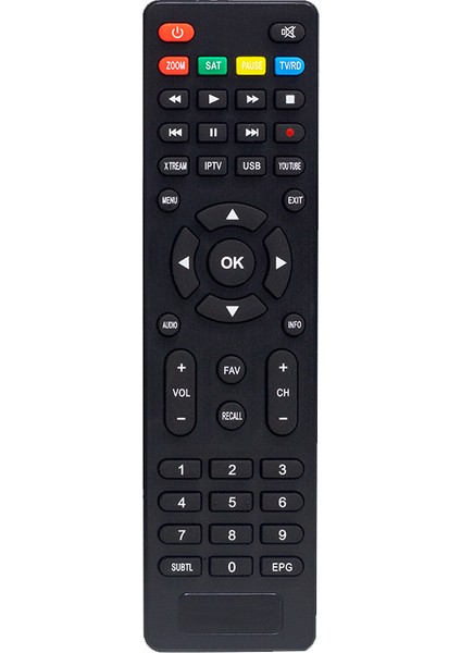 TS-100 Hd Xtream Tuşlu Uydu Alıcı Kumandası