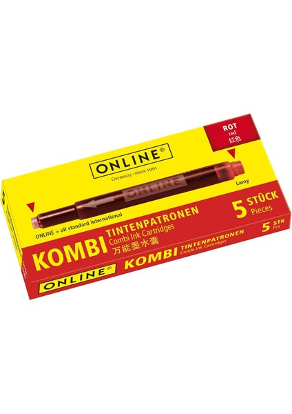Online Combi Cartridge Red