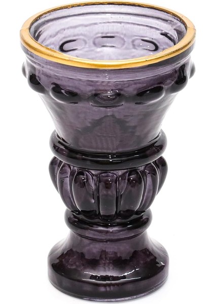 Detaylı Cam Şamdan Mumluk