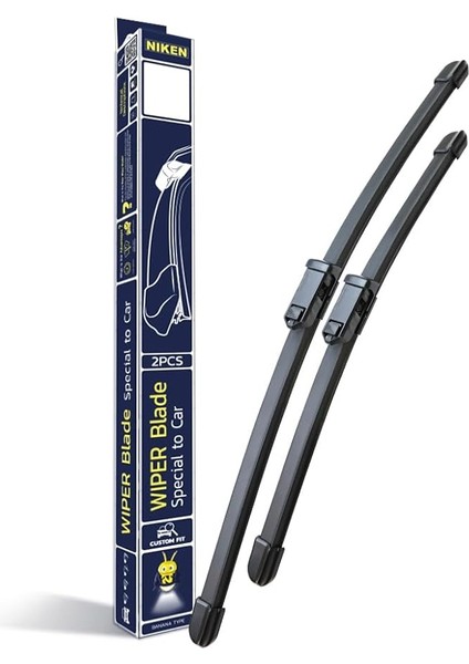 Jetta 4, Golf 6, Passat 2011 Sonrası Araca Özel Silecek Takımı, 2 Parça