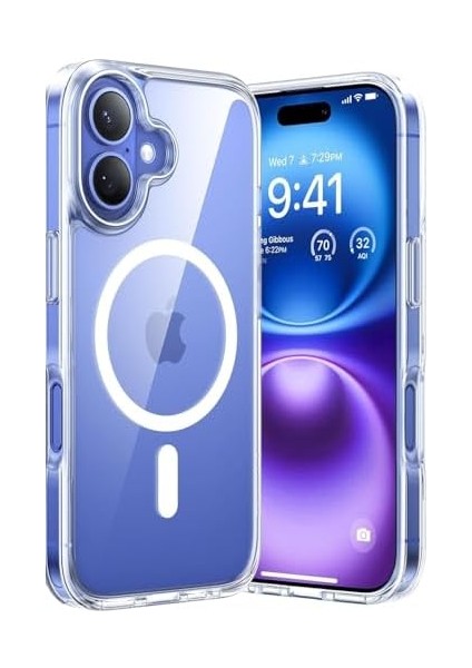 16 Için Uyumlu Çok Şık Şeffaf Kılıf Kablosuz Şarjlara Uyumlu Full Koruma Sağlayan Şeffaf Kılıf modelleri