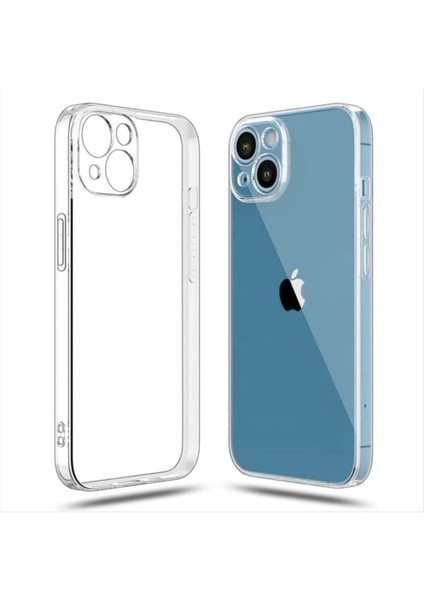 iPhone 14 Şeffaf Silikon Kılıf – Esnek Darbe Emici Ultra Ince Şeffaf Telefon Koruyucu Kapak fiyatları