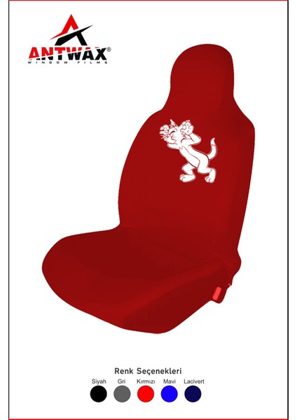 Tom ve Jerry Baskılı Şirin Koltuk Kılıfı Pro - Universal Araca Özel Oto Koltuk Kılıfı Pro modelleri