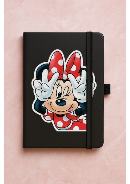 Promosyon Tarihsiz Premium Termo Defter Desenli 192 Yaprak - Minnieheyoo