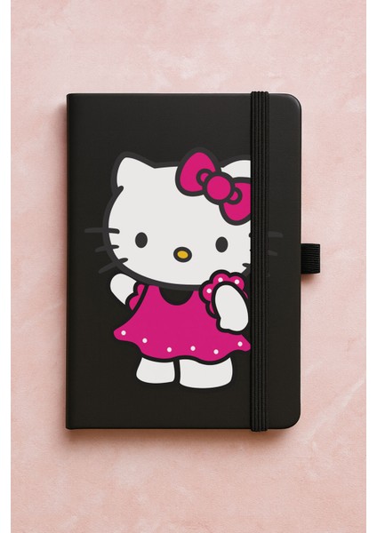 Promosyon Tarihsiz Premium Termo Defter Desenli 192 Yaprak - KITTYYYY8555