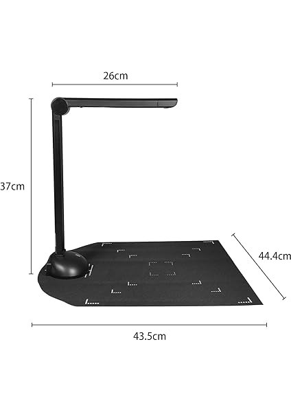Belge Kamerası Kitap Tarayıcı A3 A4 Boyutunda LED Dolgu Işığı ile Hd 16 Megapiksel Yüksek Hızlı Tarama Desteği Çok Dilli Ocr Yazılımı Kimlik Kartları Için Windows ile Uyumlu USB Bağlantı Nokta modelleri