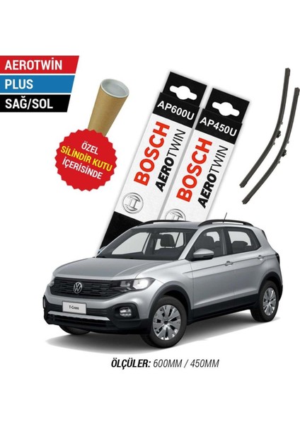 Volkswagen T-Cross 2023 Model Silecek Takımı Ön Bosch Aerotwin Plus
