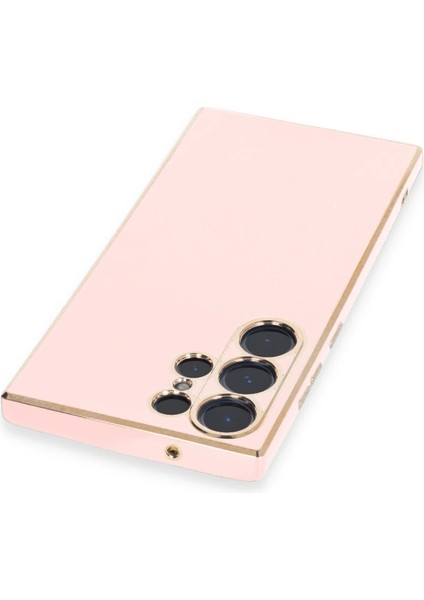 Samsung Galaxy S23 Ultra Kılıf Volet Silikon - Pembe