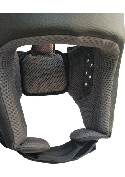 Açık Boks Kickboks Kaskı Siyah L fırsatları