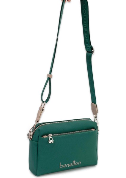 United Colors Of Benetton BNT_1651 17X24X7 Omuz Yeşil Kadın Çanta