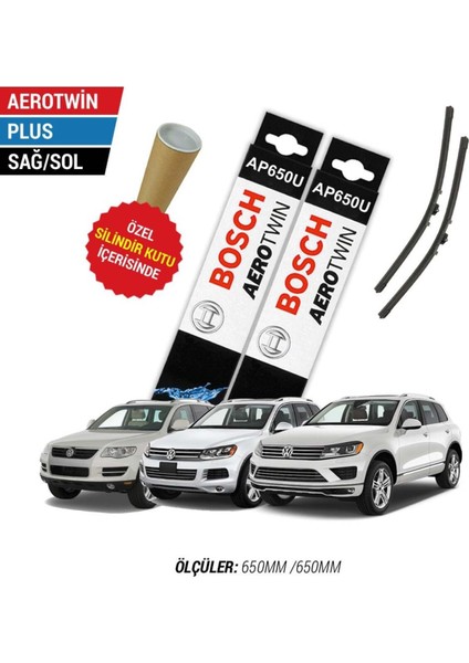 Volkswagen Touareg 2011 Model Silecek Takımı Ön Bosch Aerotwin Plus