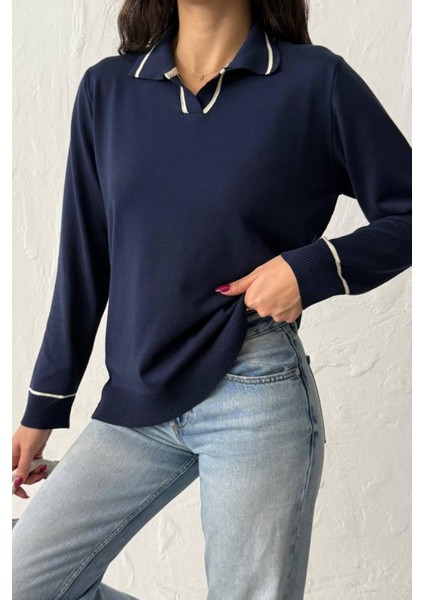 Ribelle Lacivert Triko Kazak fiyatları