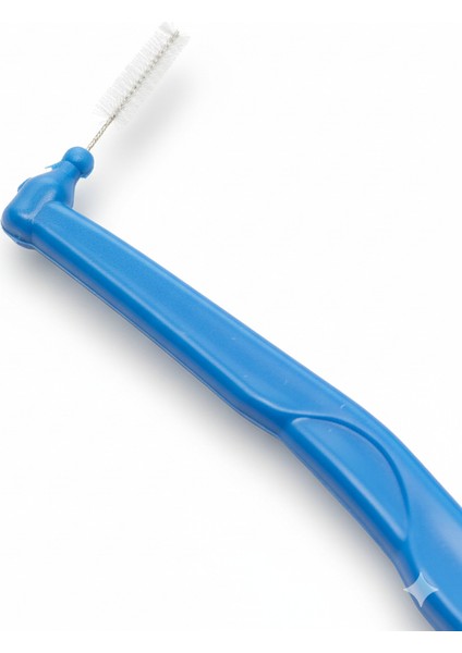 Arayüz Fırçası Diş Arası Arayüz Fırçası L Tipi Diş Ara Fırçası 6 Adet Mavi 0,60 mm indirimleri
