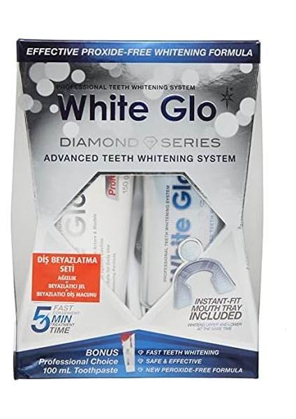 White Glo Profesyonel Diş Beyazlatma Seti , 150 gr modelleri