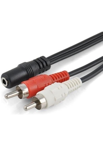 2348 40 cm 3.5mm To 2rca Tos Çevirici Dönüştürücü Kablosu