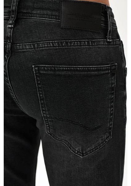 Panama x 812-02 Likralı Dar Kesim Dar Paça Erkek Kot Pantolon Antracite modelleri