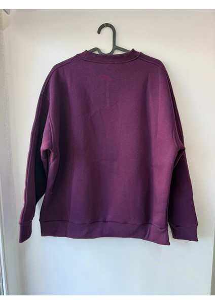 Kadın Mor Cepli Sweatshirt fiyatları